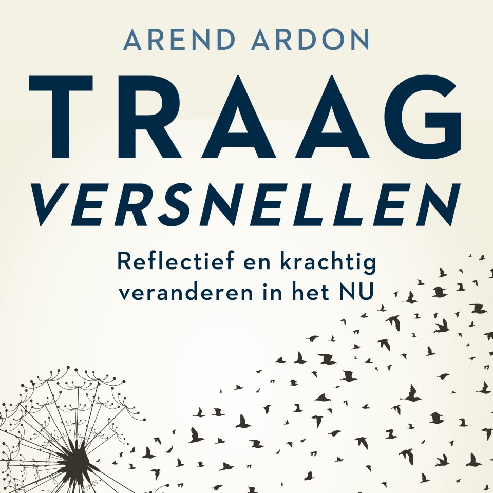 Omslagfoto van Traag versnellen, reflectief en krachtig veranderen in het NU