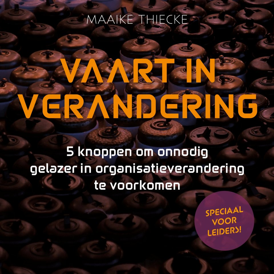 Omslagfoto van Vaart in organisatieverandering