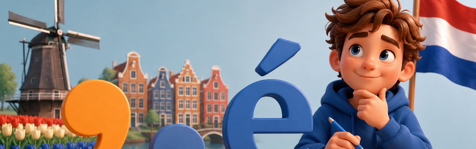 Nederlandse taal: komma's, punten en accenten